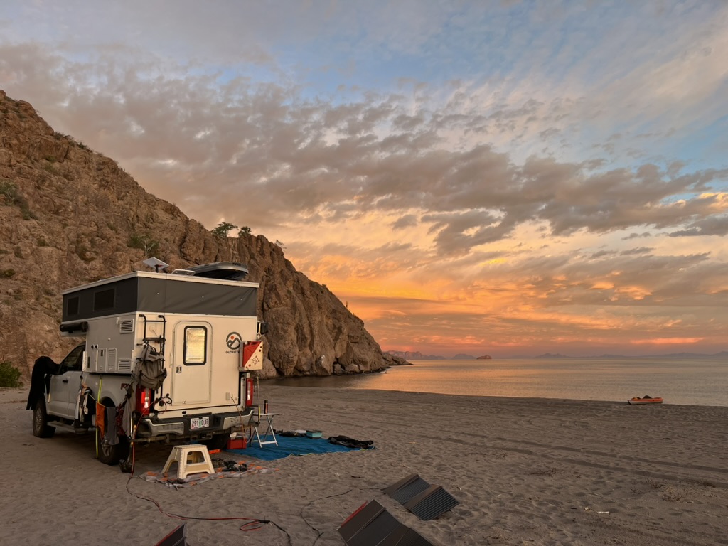 Notes from the trail #6: Loreto, carnaval, and the best beach camp yet